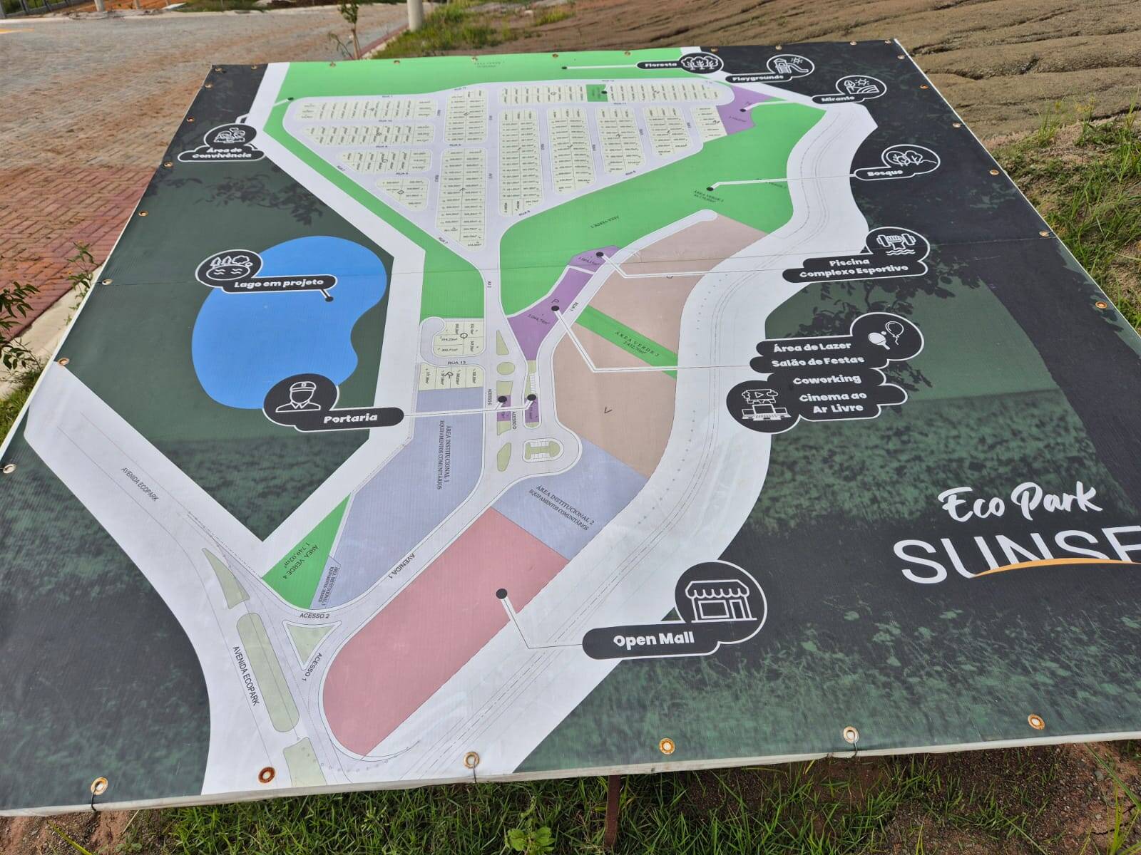 Mapa do Condomínio